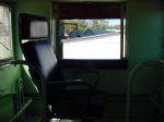 Inside the top of Caboose ATSF 999060